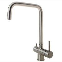 Комбинированный смеситель FKM 31.6 SS Inox Fabiano