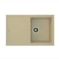Гранитная мойка Classic 78x50 Cream Fabiano