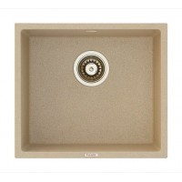 Гранітна мийка Quadro 45x40 Beige Fabiano