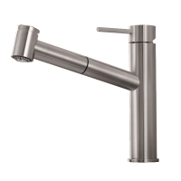 Кухонний змішувач FKM 66P Inox Fabiano