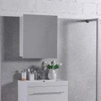 ШАФА ДЗ. 70*60*16 БІЛА ШЗ-700 Fancy Marble