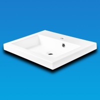 Умивальник Fancy Marble Pauline 600, білий