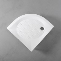 Піддон для душевої кабіни напівкруглий 900*900 R550 Fancy Marble
