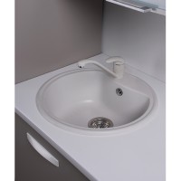 Мийка Fancy Marble Texas кругла, 500*500*205 пісочна