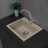 Мийка Fancy Marble Oregon 590х500х210 мм, пісочна