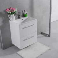 Шафа нижня Santorini 600, біла Fancy Marble