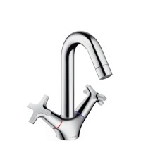 Logis Смеситель для раковины, двухвентильный 71270000 Hansgrohe