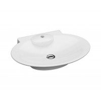 Умивальник на стільницю Idevit Rena 2901-0505 білий