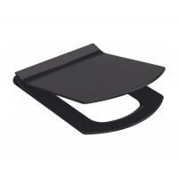 Сидіння для унітазу Soft Close Slim Idevit Vega 53-02-06-004 чорний