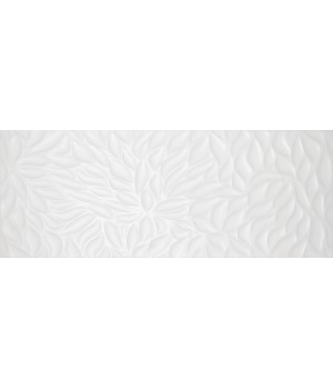 Керамическая плитка Intercerama FLORENTINE стена белая рельеф / 2360 147 061/Р