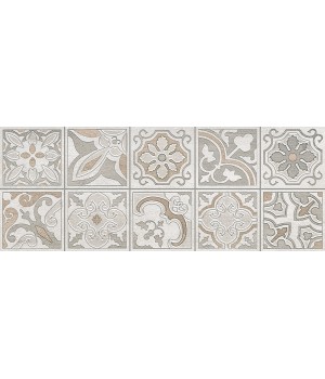 Керамическая плитка Intercerama DOLORIAN декор серый светлый / Д 113 071-1