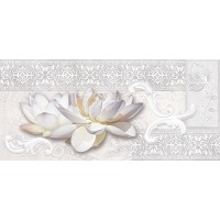 Керамическая плитка Intercerama RENE декор серый / Д 153 071-1
