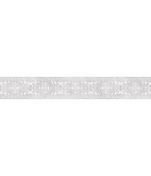 Керамическая плитка Intercerama RENE бордюр вертикальный серый / БВ 153 071-1