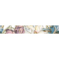 Керамическая плитка Intercerama BATIK бордюр вертикальный серый / БВ 83 071