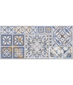 Керамическая плитка Intercerama VIVA декор серый / Д 145 071-3