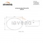 Раковина Invena Astri CE-30-001 накладна керамічна