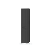 Пенал Oscar OscP-185 графіт для ванної кімнати ТМ «Juventa», Україна