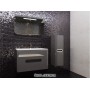 Пенал Prato PrP-100 сірий для ванної кімнати ТМ «Juventa», Україна