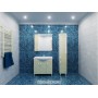 Дзеркальна шафа Trento TrnMC-100 права біла для ванної кімнати ТМ «Juventa», Україна