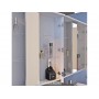 Дзеркальна шафа Monza MnMC-100 венге для ванної кімнати ТМ «Juventa», Україна