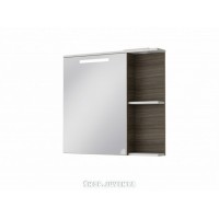 Дзеркальна шафа Sofia Nova SnMC-85 Grey-Brown для ванної кімнати ТМ «Juventa», Україна