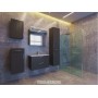 Шафа навісна Oscar OscP-64 графіт для ванної кімнати ТМ «Juventa», Україна