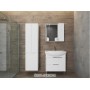 Дзеркальна шафа Manhattan MnhMC-80 біла для ванної кімнати ТМ «Juventa», Україна