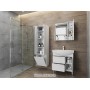 Дзеркальна шафа Manhattan MnhMC-80 сіра для ванної кімнати ТМ «Juventa», Україна