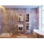 Дзеркальна шафа Livorno LvrMC-50 структурний білий для ванної кімнати ТМ «Juventa», Україна