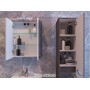 Дзеркальна шафа Livorno LvrMC-60 структурний сірий для ванної кімнати ТМ «Juventa», Україна