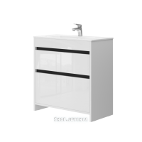 Тумба Detmold Dt-80 біла для ванної кімнати ТМ «Juventa», Україна