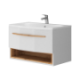 Тумба Stellantis-80 біла для ванної кімнати ТМ «Juventa», Україна