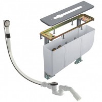 Монтажний блок, комплект для прихованого монтажу для змішувача на 3 отвори Kludi 74 802 00-00