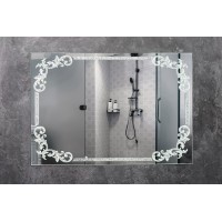 Зеркало Liberta Royal MURANO Silver 1200 х 800
