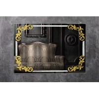 Зеркало Liberta Royal MURANO Gold 1000 х 750