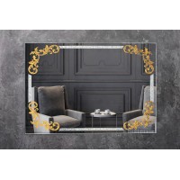 Зеркало Liberta Royal MURANO R-Gold 1000 х 750