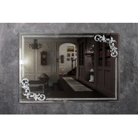 Зеркало Liberta Royal VALENTO Silver 800 х 800