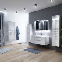 Пенал Marsan Pascal Стандарт 350 білий, графіт, Бісмарк