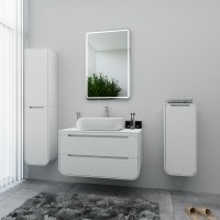 Marsan Тумба с раковиной Marsan Mark 1600 белый