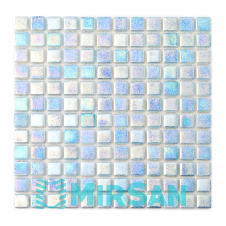 Мозаика АкваМо Sky Blue PWPL25502 (присыпка+перламутр) 31,7х31,7