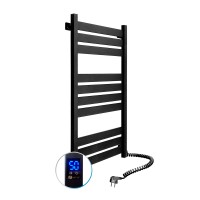 Рушникосушка Largo 500х1000 Sensor правобічна з таймером, чорний муар 12-244053-5010