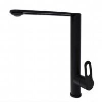 Змішувач чорний для мийки кухонної з нержавійки Nett OB-30