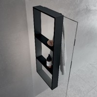 Полка с крючком для стеклянной двери Novellini R90AKFPO3590 в цвете