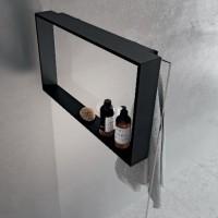 Полка с крючком для стеклянной двери Novellini R90AKFPO4070 в цвете