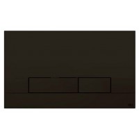 Кнопка для смыва Oli Narrow Soft-touch черная (152942)