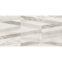 Керамічна плитка Golden Tile Marmo Milano Стіна (Lines) світло-сірий 300х600