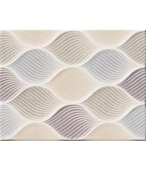 Kерамическая плитка Golden Tile Isolda Стена Mix светло-бежевый 250х330