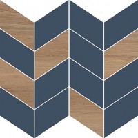 Керамічна плитка Opoczno Love You Navy NAVY HALF MOSAIC SATIN 29X29