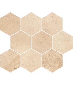 Kерамическая плитка Opoczno Sahara Desert MOSAIC HEXAGON 280x337x11