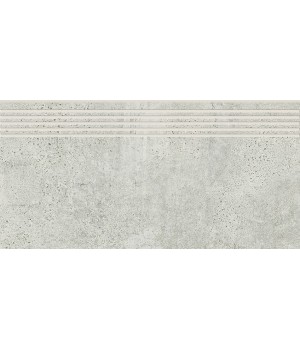 Керамогранит Opoczno Grand Stone Newstone LIGHT GREY STEPTREAD 29,8X59,8